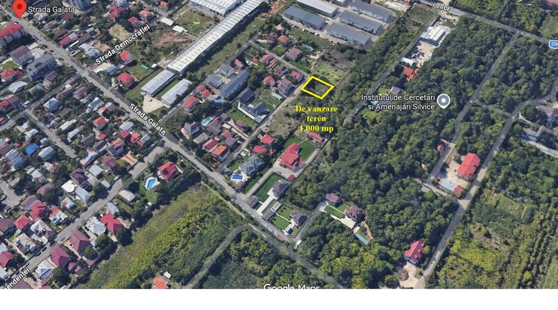 Judetul Ilfov, Oras Voluntari De vanzare teren intravilan, construibil,